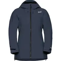 Jack Wolfskin Flowline Pro 2L Ins, Skidjacka, Dam, Mörkblå