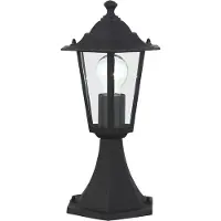 Brilliant CROWN 40284/06 svart pollarbelysning IP44
