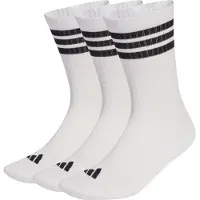 Adidas 3-stripes Cushioned Sportswear Crew Strumpor 3-pack, storlek 46-48