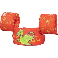 Bestway Simväst - Pölhoppare - 15–30 kg - Sea Monster - - One Size - Simväst