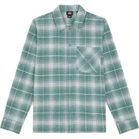Dickies Men's Forest Check Shirt Stormy Sea