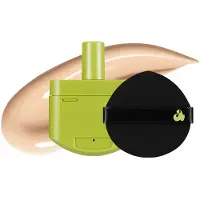 Unleashia Satin Wear Healthy-Green Cushion RE-FEEL + Puff Cushion foundation 1 st Nr. 18N - Butter Vanilla