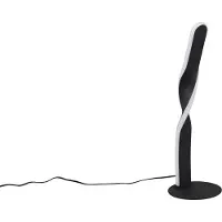 TRIO Leuchten LED bordslampa Ginko, Svart, Vardagsrum / matsal, Metall, Modern, LED-bordslampa