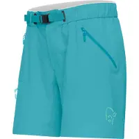 Norrøna - Vandringskläder dam - Falketind Flex1 Light Shorts W Brittany Blue för UnisexNylon - Storlek M - Blå