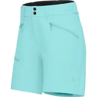 Norrøna - Vandringskläder dam - Falketind Flex1 Shorts W Aqua Haze för UnisexNylon - Storlek M - Blå