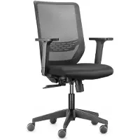 Dauphin kontorsstol to-sync work mesh one 9241 SY0 A236 tyg svart stativ (9241 SY0 A236)