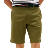 Tommy Hilfiger Denton Slim Straight Belted Chino Shorts