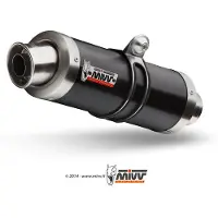 MIVV Gp Suzuki Gsf 650 Bandit 2005-06 S.017.lxb Homologerad Slip On Ljuddämpare