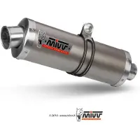 MIVV Ovalt avgassystem med EG-typgodkännande GSF 600 BANDIT 95-04