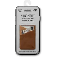 Sonstige Verlage Bookaroo phone pocket – mobilficka brun