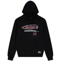 AND1 Sweatshirt bordeaux / svart / vit