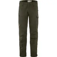 Fjällräven - Vandringskläder - Kaipak Trousers M Dark Olive för Unisex - Storlek XS - Khaki