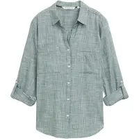 Tom Tailor Blus jade / vit