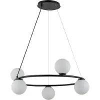 Sigma Hänglampa Gama , dimbar, Svart, Vardagsrum / matsal, Metall, Pendellampa