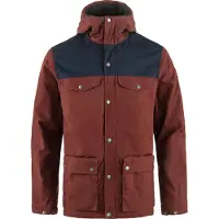Fjällräven - Jackor - Greenland Winter Jacket M Maroon Dark Navy för Unisex - Storlek S - Bordeaux