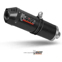MIVV Oval Kawasaki Z750 2004-06 K.011.l3c Homologerad Slip On Ljuddämpare