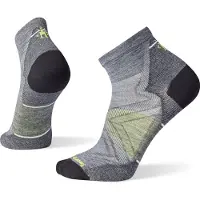 Smartwool Run ZC Ankle Socks Medium Gray