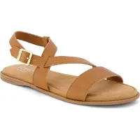 Toms Mar Läder Kvinnors Brun Socker Sandaler