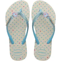 Havaianas Flip-flops för barn KIDS SLIM GLITTER II flickor - Beige - 33 / 34
