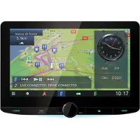 Kenwood DNR992RVS - Navigationssystem - display - 10.1 - pekskärm - inbyggd enhet - Dubbel-DIN