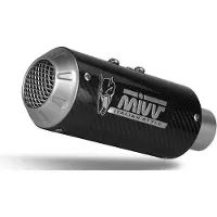 MIVV Mk3 Kawasaki Zx-10 R/rr/se 2016-24 K.042.lm3c Homologerad Slip On Ljuddämpare