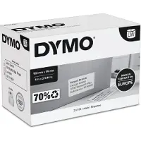 Dymo 102 x 59 mm Vit 1150 st S0947420 Fraktetiketter, Namnskyltsetiketter