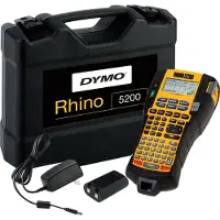 Dymo RHINO 5200 industriell märkmaskin med väska