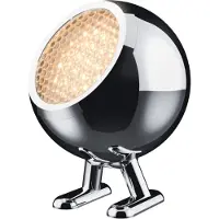 Mr. Wattson Bordslampa , Norbitt, dimbara, Metallisk, Vardagsrum, Aluminium, Modern
