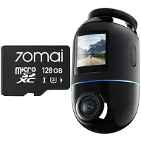 70mai Omni X800 4K Black + 128GB SD card