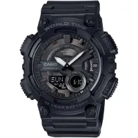 Casio Aeq-110w-1b 52.2mm 10atm Quartz Analogue/digital Klocka