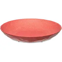 Koziol Club, Middagstallrik, Rund, Röd, 22 cm, 35 mm, 4 styck