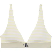Calvin Klein Triangle Bralette Icon Microfibre Stretch Graphic