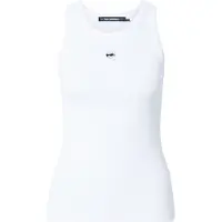 Karl Lagerfeld Topp 'Ikon' beige / svart / vit