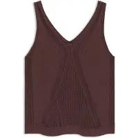 BOSS Knitted top with mixed structures