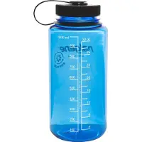 Nalgene Flaska 1L Wide Mouth Sustain (Färg: Slate Blue)