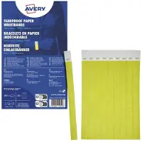 Avery Zweckform TYVYW-50 Inloppsband (L x B) 256 mm x 19 mm Klisterremsor 500 st