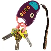 B. toys Leksaksnycklar - FunKeys - Lila - - One Size - Leksaker