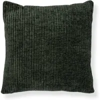 Borg Living Prydnadskudde 45x45 cm - Mörkgrön soffkudde med sammetslook - Mjuk kudde till soffan -