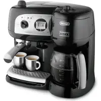 De'Longhi DELONGHI BCO 264.1 - Kombinerad espresso-kaffebryggare - Svart - Malet kaffe eller ESE-poddar - 15 bars pump - 1750W svart