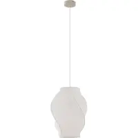 LUCANDE Taklampa , Tovina, dimbara, Vit, Matsal, Tyg / textil, Skandinavisk