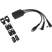 Targus 3-Way DC Charging Hydra - Strömadapter - 3 stiftsström - svart - Europa - för Universal USB 3.0, Universal USB 3.0 DV4K