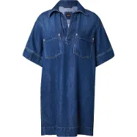 BOSS för kvinnor. 50558674 Vestdio Polo blå (S), Casual, Bomull, Kort ärm