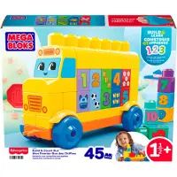 Top 1 Toys Mega Blocks - Build & Count Bus