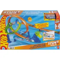 Top 1 Toys Stunt Tracks Double Loop Smash Hot Wheels