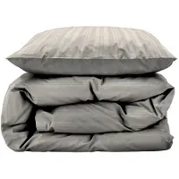 Södahl Påslakanset 140x200 cm - 100% damastvävd bomullssatin - Noble - Beige
