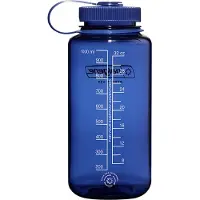 Nalgene Flaska 1L Wide Mouth Sustain (Färg: Denim)