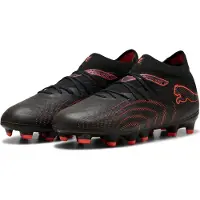 Puma Future 9 Pro FG/AG Eclipse - Svart/Röd/Strong Gray Barn, storlek 37