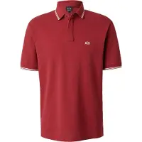Armani Exchange för män. XM001287AF17321U5101 Röd piké-tröja i stretchig bomull (M), Casual, Kort ärm