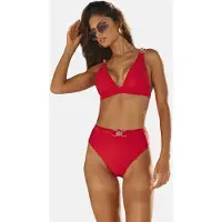 Lipsy Bikiniöverdel mörkröd
