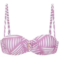 LASCANA Bikiniöverdel syrén / vit